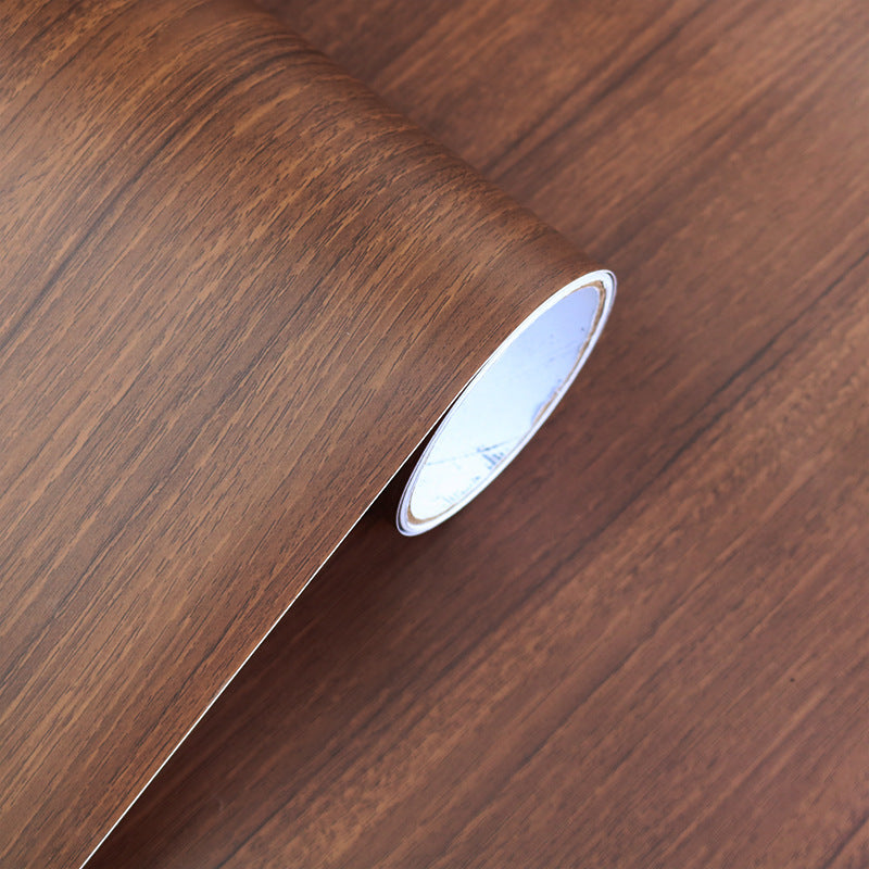 3D stereo waterproof pvc thick wood grain wallpaper