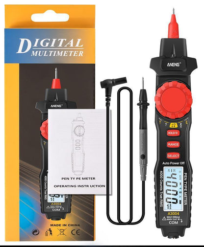 Small Portable Electrician Pen-shaped Universal Meter Intelligent Anti-burn Meter