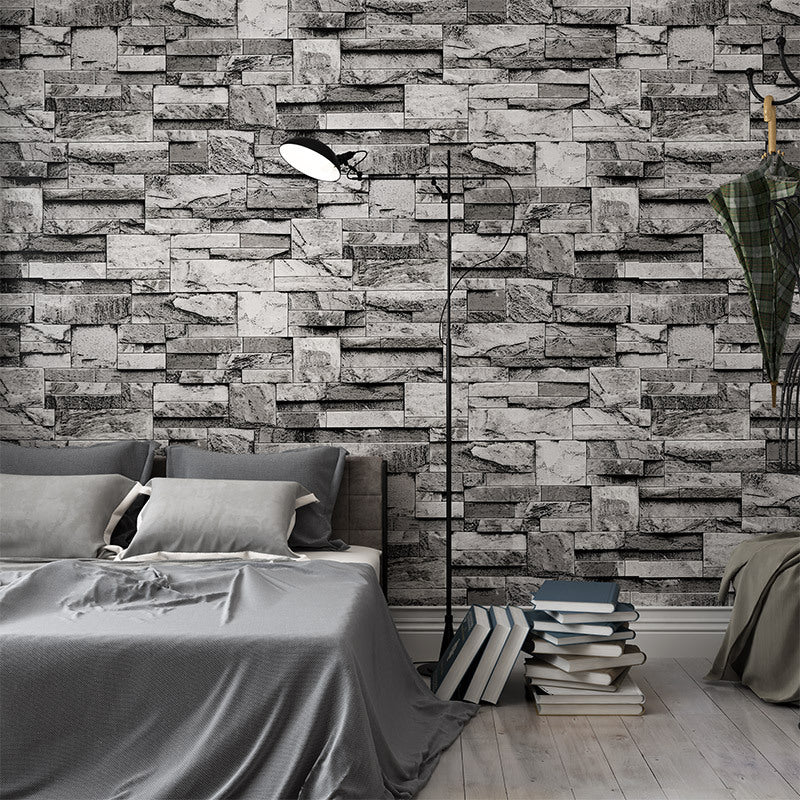 3D 3D PVC imitation marble wallpaper