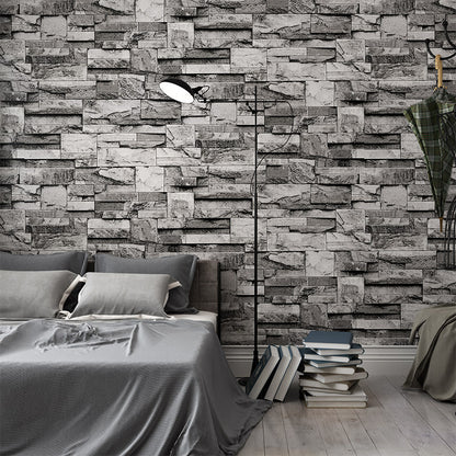 3D 3D PVC imitation marble wallpaper