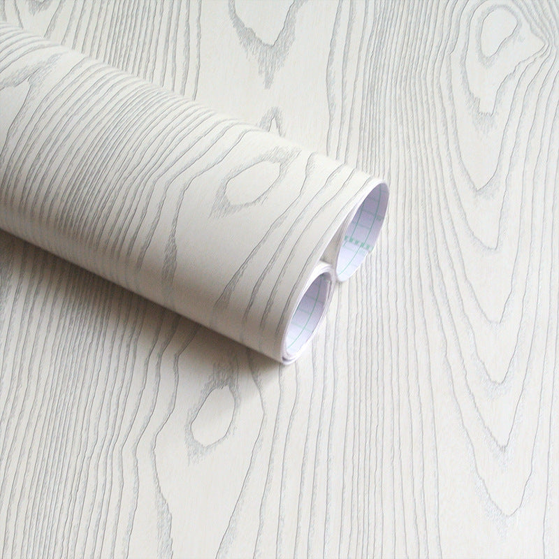 3D stereo waterproof pvc thick wood grain wallpaper