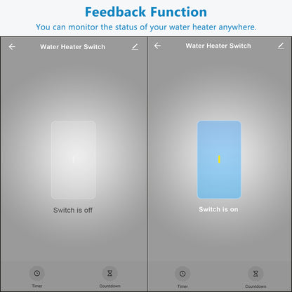 WiFi Boiler Water Heater Switch