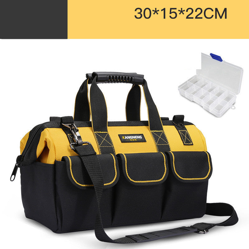 Hand-held Tool Multifunctional Canvas Thick Wear-resistant Tool Bag