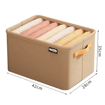 Clothes Storage Box Thick Fabric Storage Box Dormitory Home