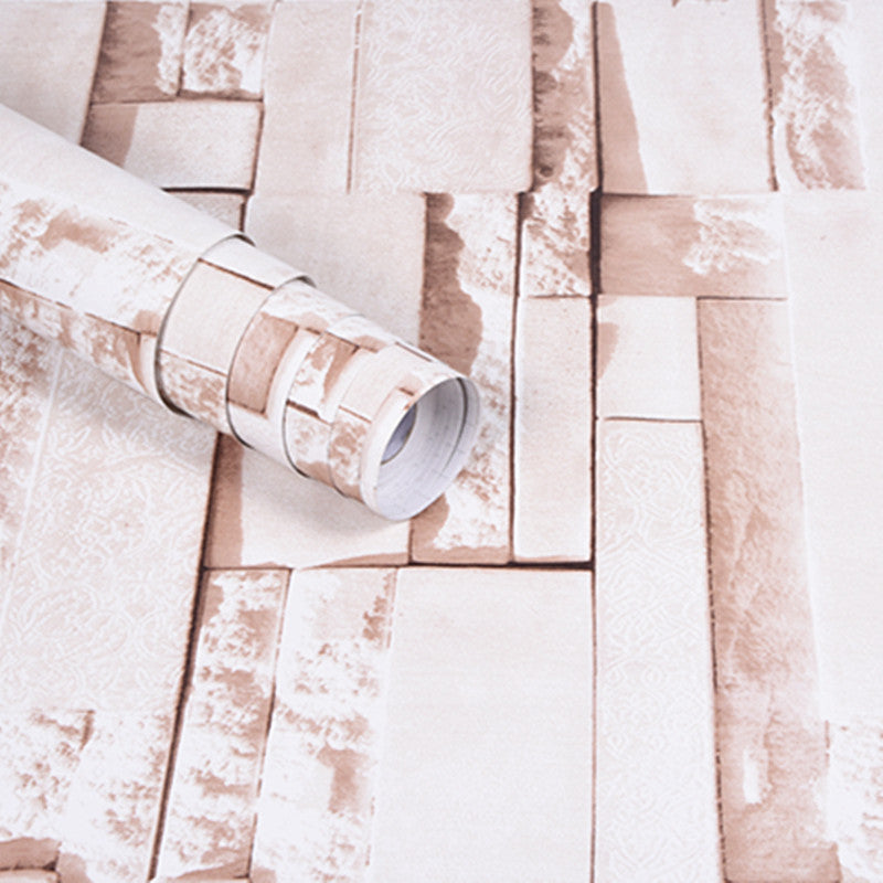 Waterproof self-adhesive wallpaper