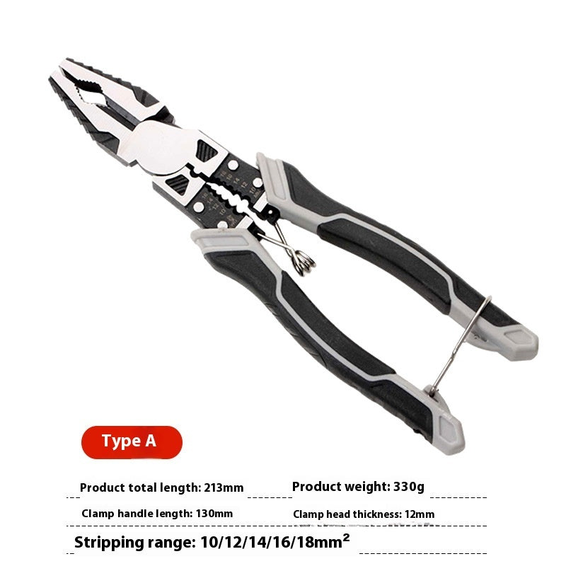 Factory Wholesale Vice Electrician Wire Cutter Tiger Plier Slanting Forceps 3-piece Multi-functional Home Use Set