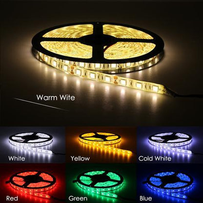 LED Light Strips Highlight 60 Light Beads Epoxy Waterproof Soft Strips