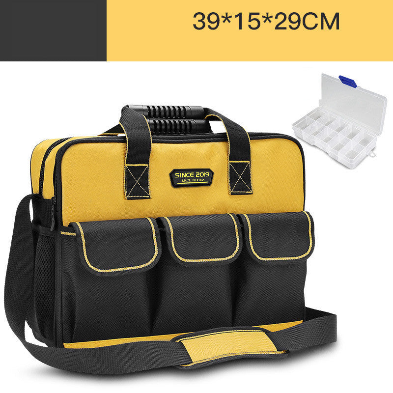 Hand-held Tool Multifunctional Canvas Thick Wear-resistant Tool Bag