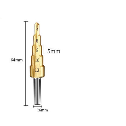 Pagoda drill bit universal metal reaming stainless steel special hole opener