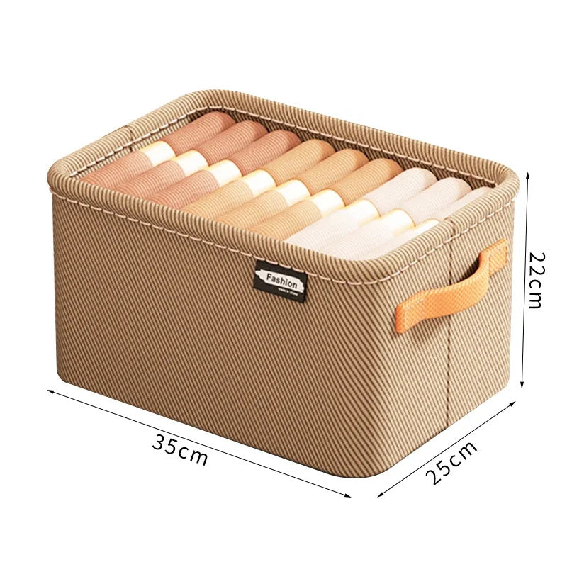 Clothes Storage Box Thick Fabric Storage Box Dormitory Home