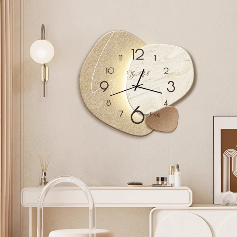 Living Room Affordable Luxury Fashion Simple And Modern Decoration Clock