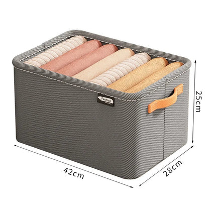 Clothes Storage Box Thick Fabric Storage Box Dormitory Home