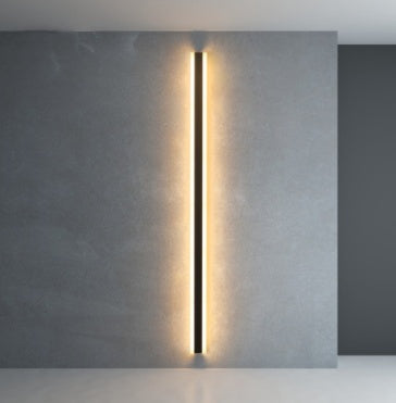 Minimalist long led wall lamp