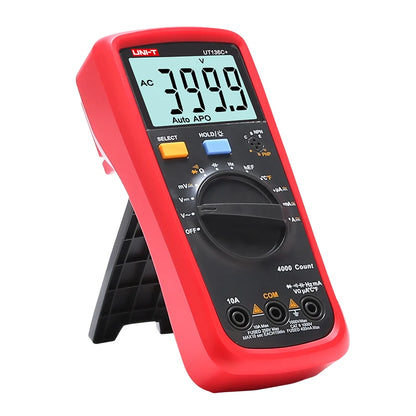 UNI-T UT136C+ Digital Multimeter 1000V 10A Auto Power Off AC DC Voltage Current Ohm Diode Meter Temperature Test