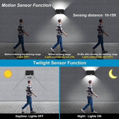 LED Outdoor Lamp With Motion Sensor Wall Lamp Sensor Outdoor Lamp 20W