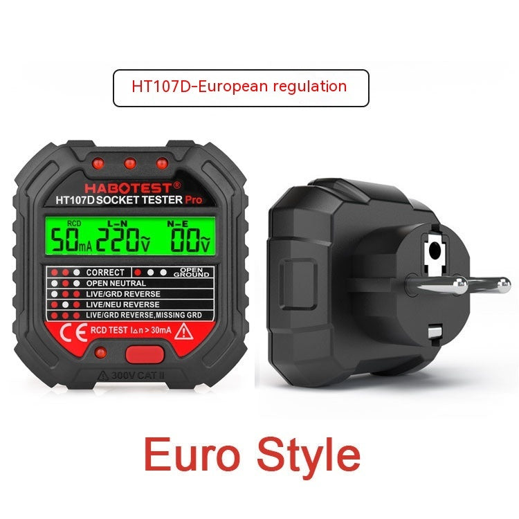 HT107BHT107DHT107E Socket Fault Tester